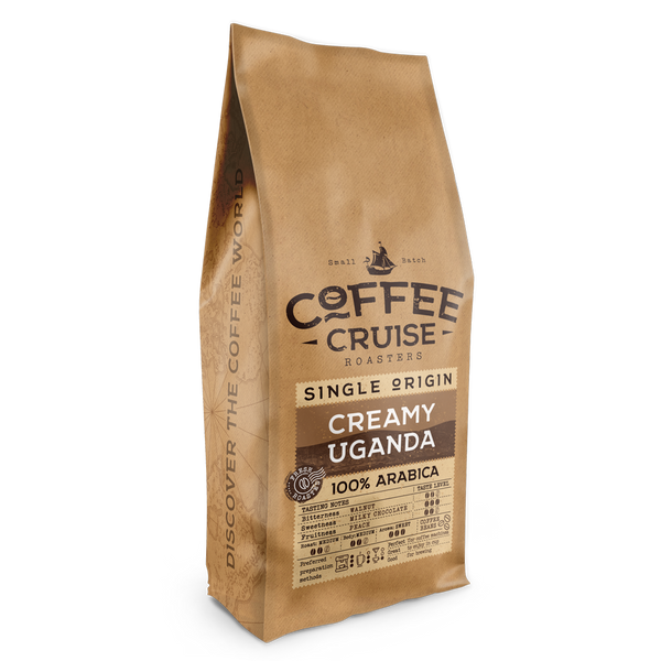 CREAMY UGANDA – Single Origin kavos pupelės, 1 kg