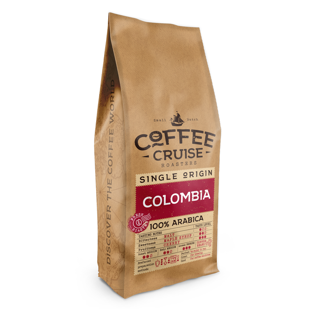 COLOMBIA – Single Origin kavos pupelės, 1 kg