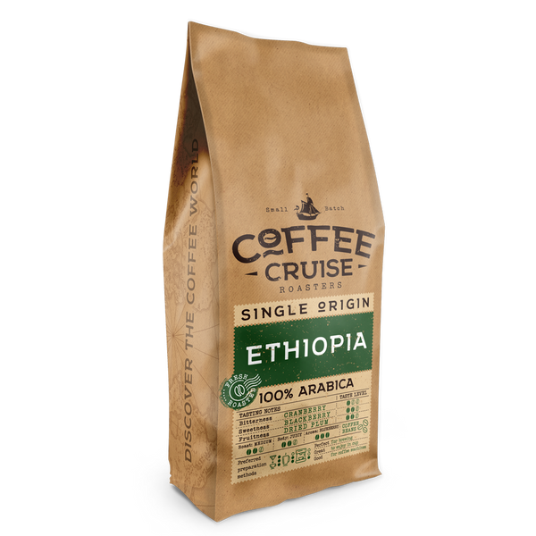 ETHIOPIA – Single Origin kavos pupelės, 1 kg