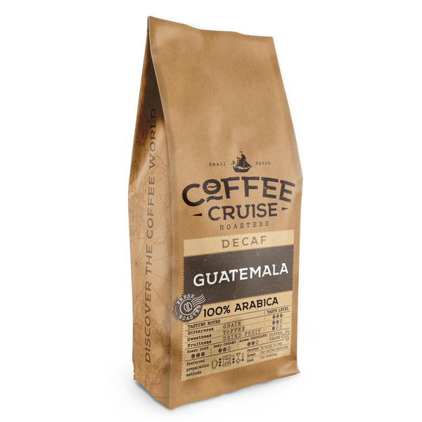 GUATEMALA DECAF – Single Origin kavos pupelės, 1 kg