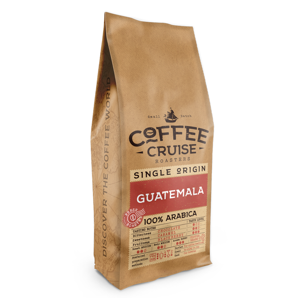 GUATEMALA – Single Origin kavos pupelės, 1 kg