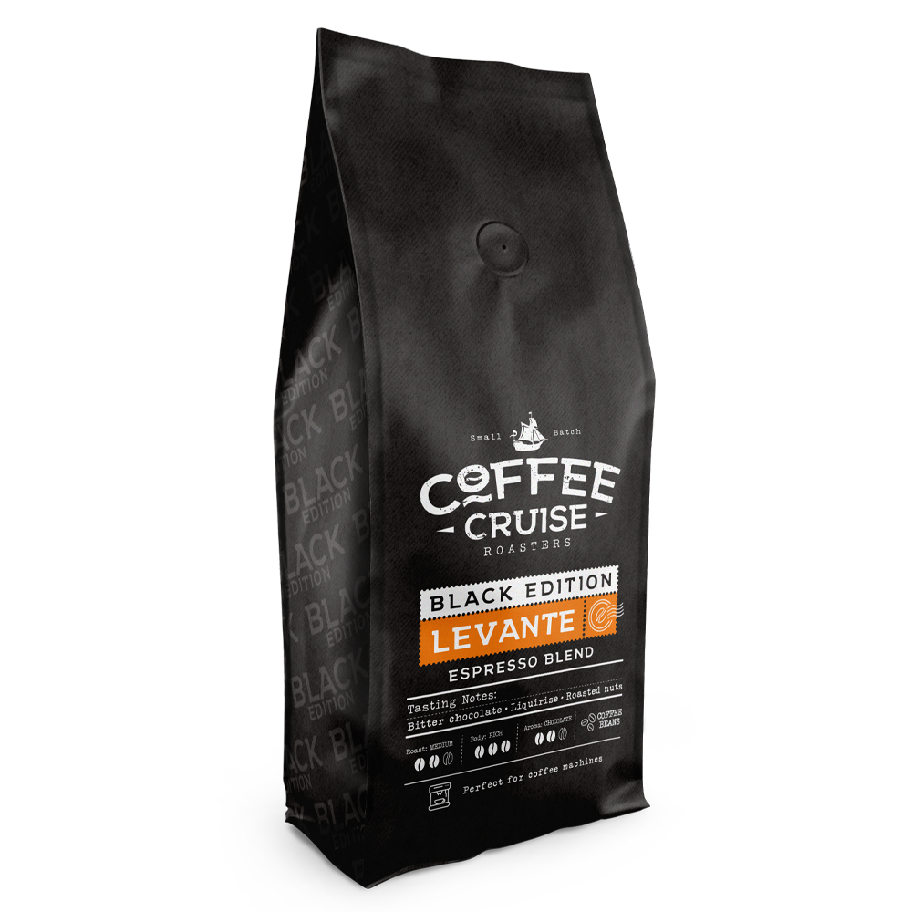 LEVANTE – Espresso Blend kavos pupelės, 1 kg