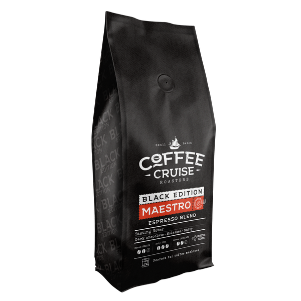 MAESTRO – Espresso Blend kavos pupelės, 1 kg
