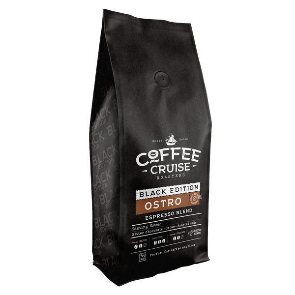 OSTRO – Espresso Blend kavos pupelės, 1 kg