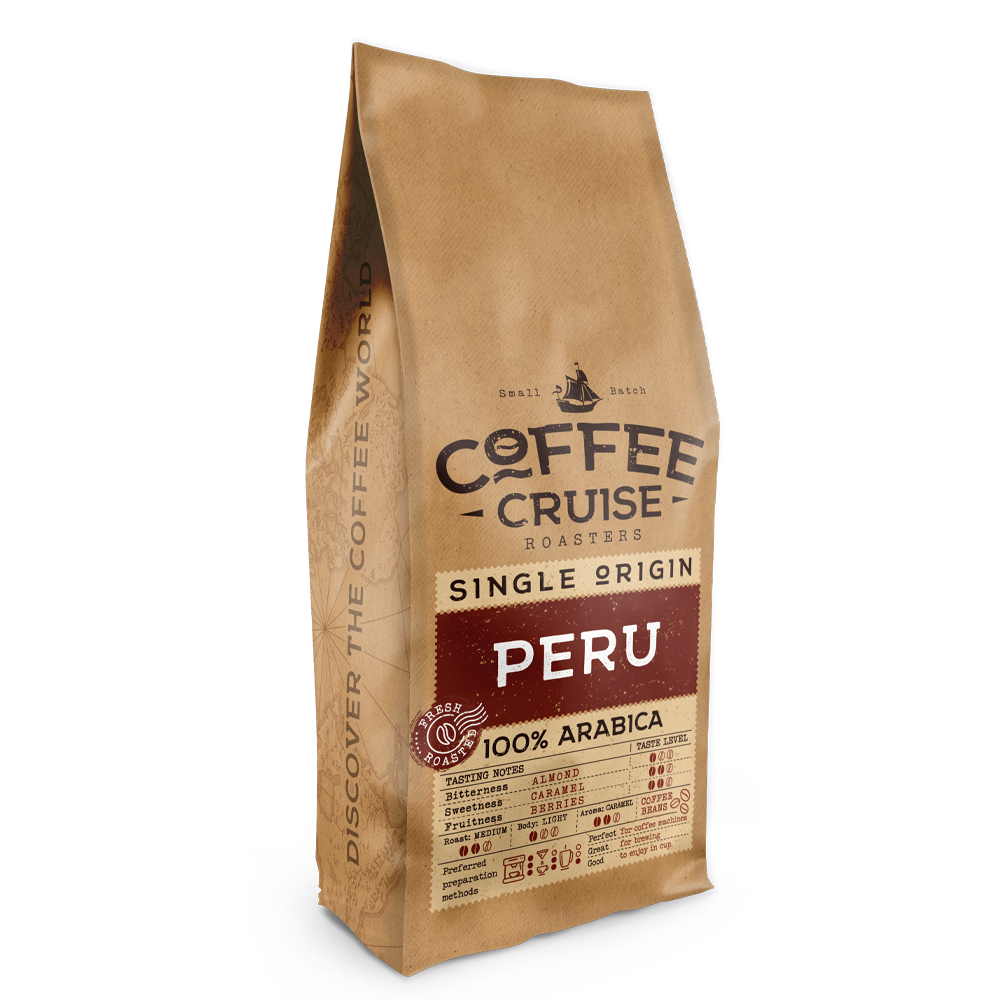 PERU – Single Origin kavos pupelės, 1 kg