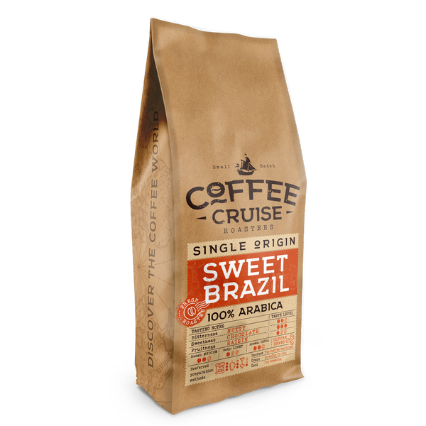 SWEET BRAZIL – Single Origin kavos pupelės, 1 kg