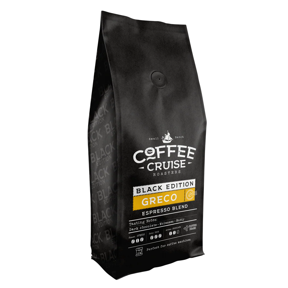 GRECO – Espresso Blend kavos pupelės, 1 kg