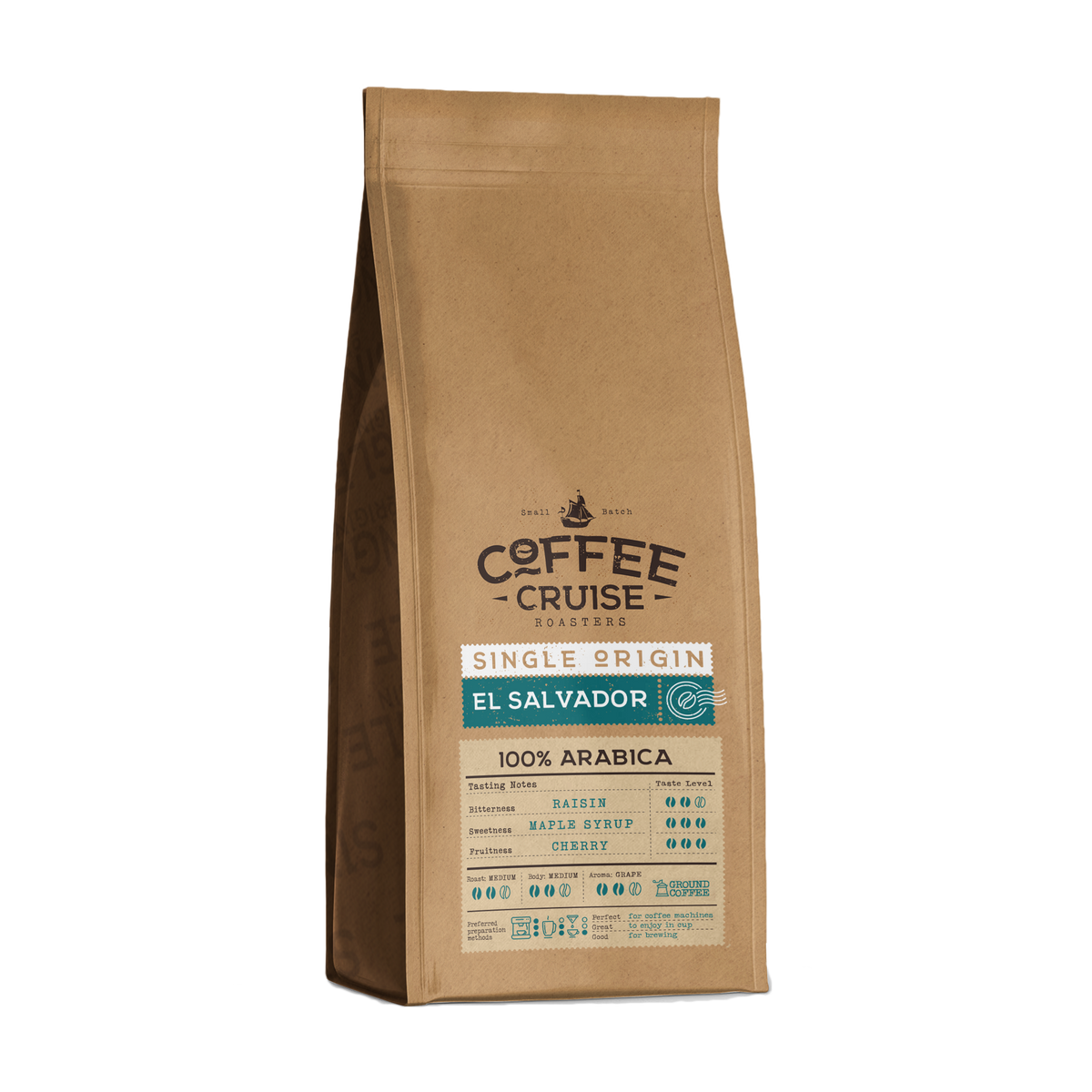 EL SALVADOR – Single Origin malta kava, 250 g
